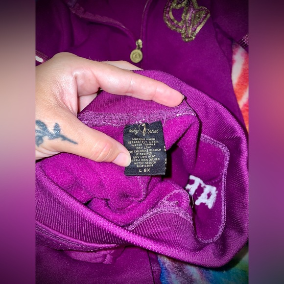 Baby Phat Girls size L/6x Sweatsuit - Picture 4 of 5